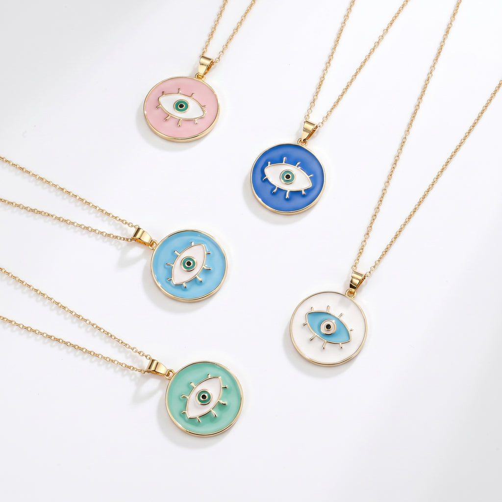 Sugar Evil Eye Pendant