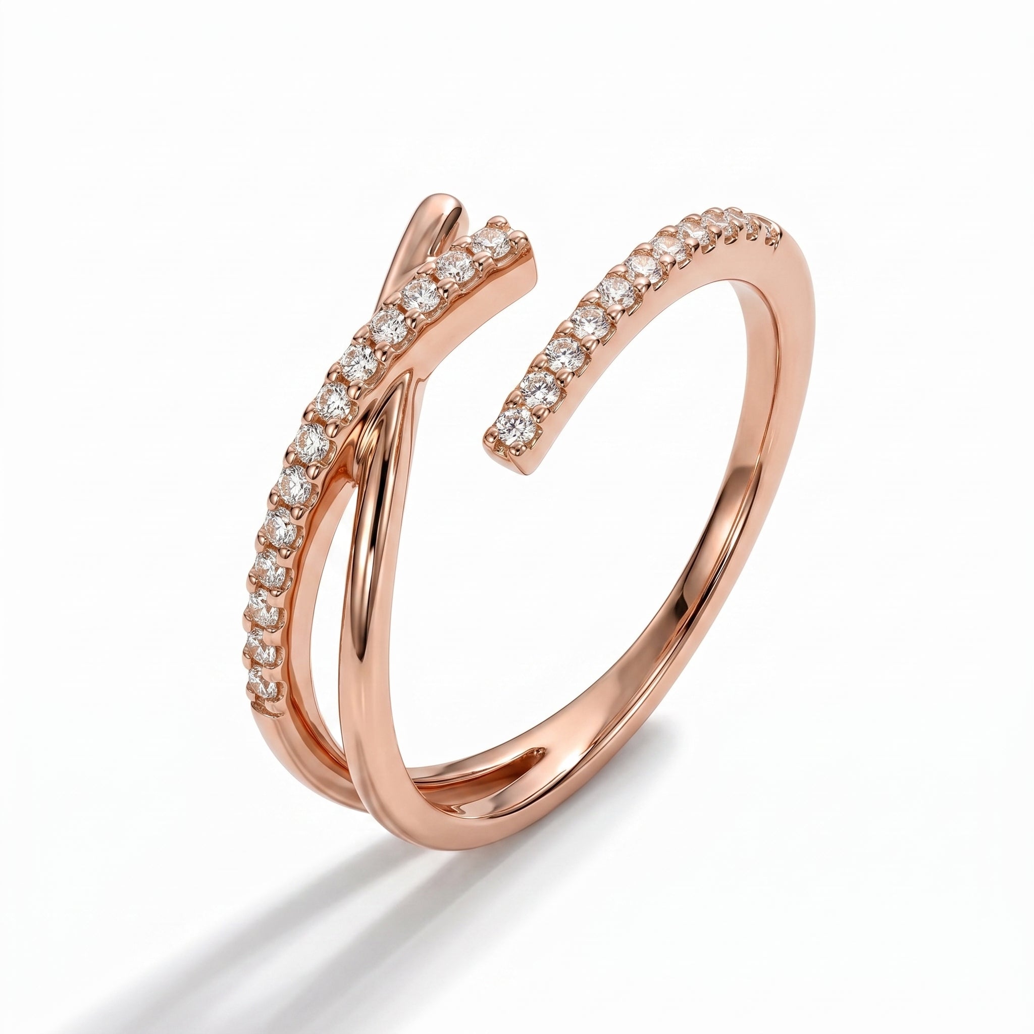 Rose Arc Ring
