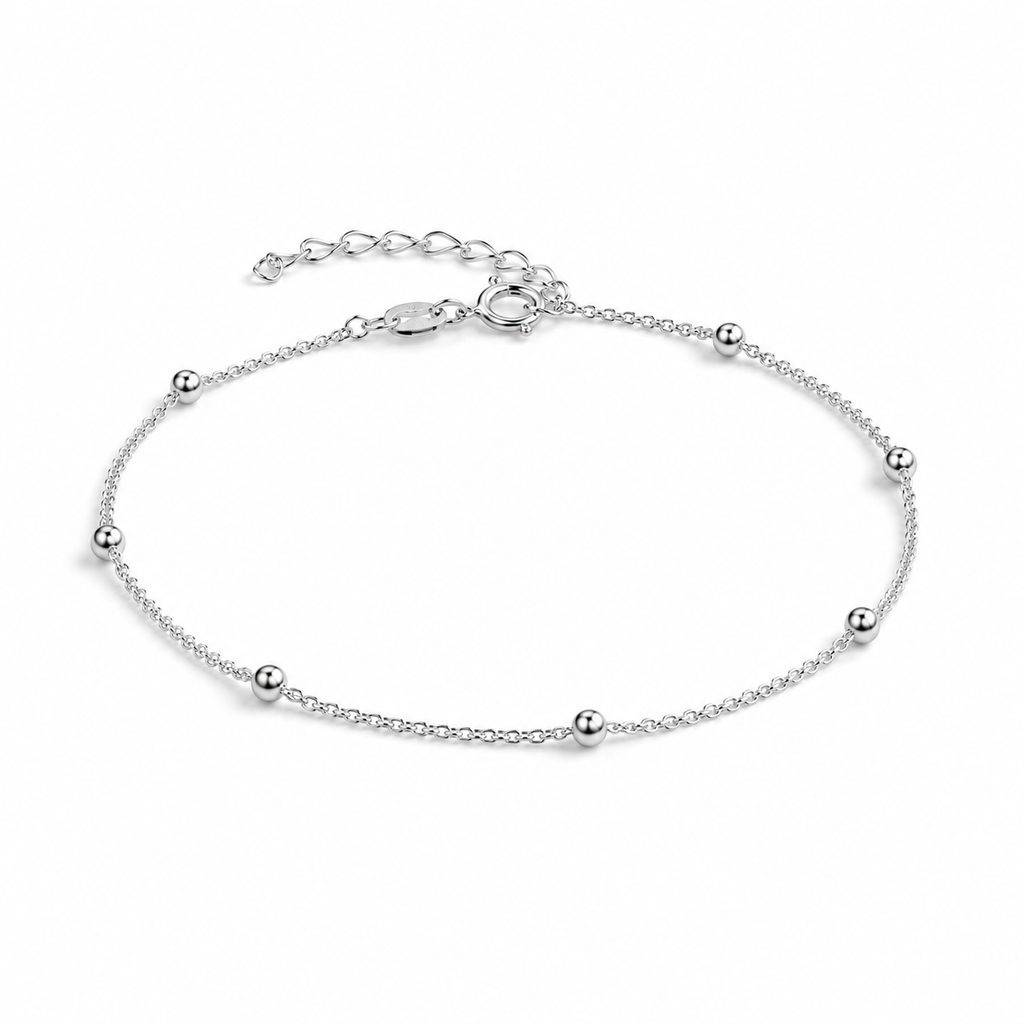 Icy Beads Anklet