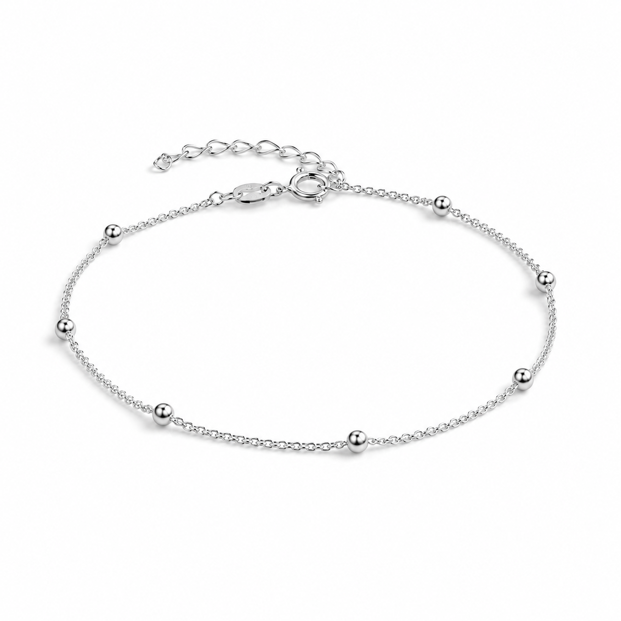 Icy Beads Anklet