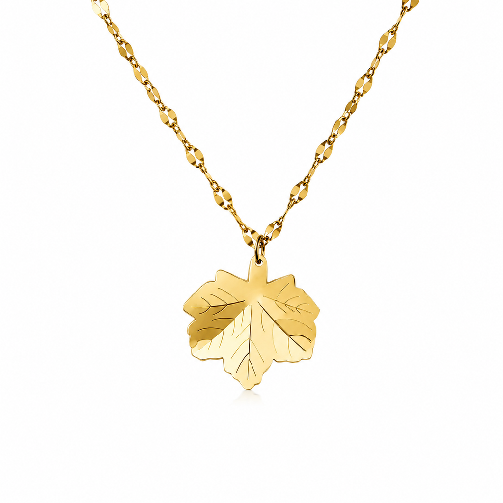 Leaf & Light Necklace