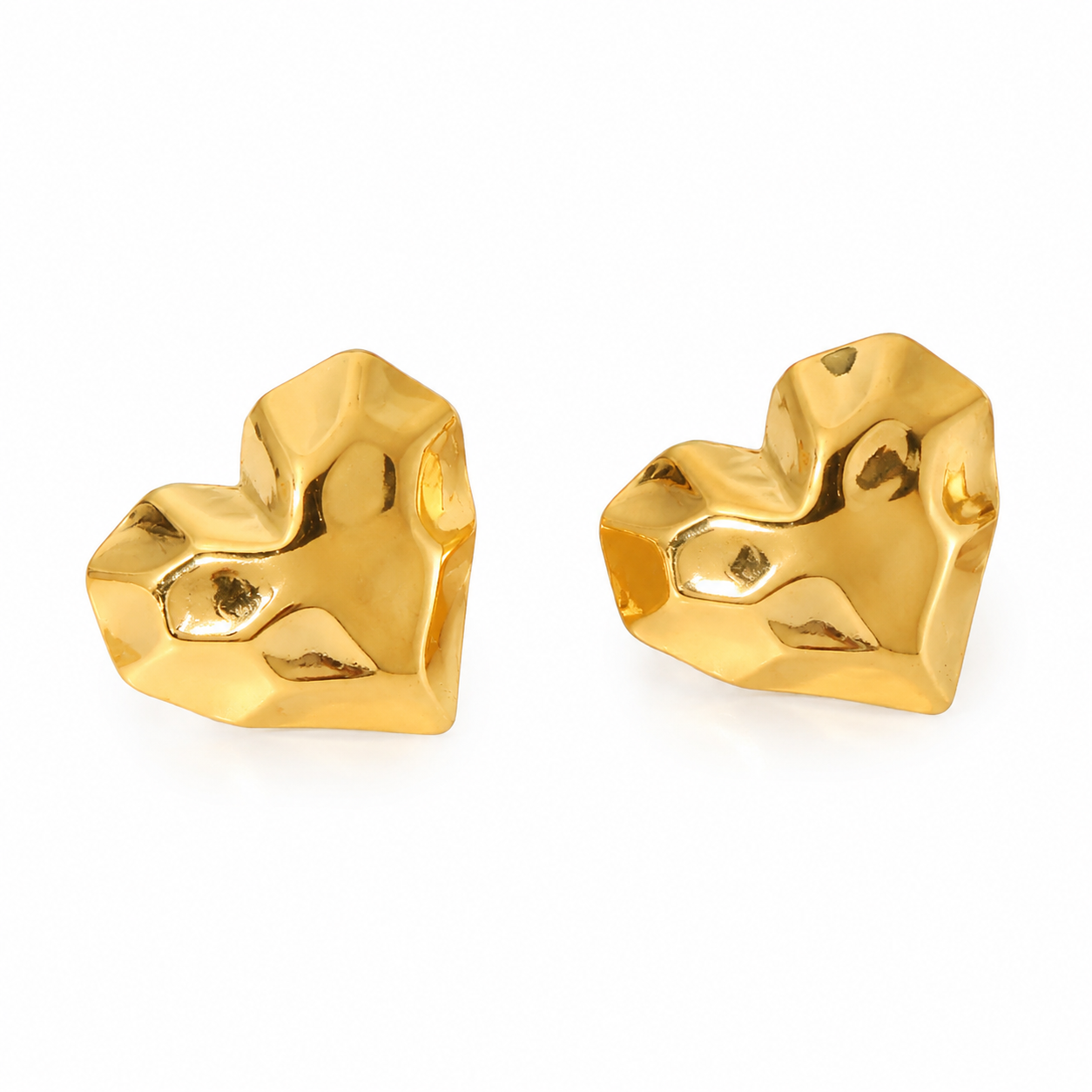 Heart Drip Studs