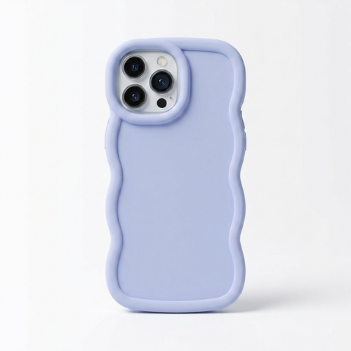 Marshmallow Cloud Phone Cover - Lavender Blue