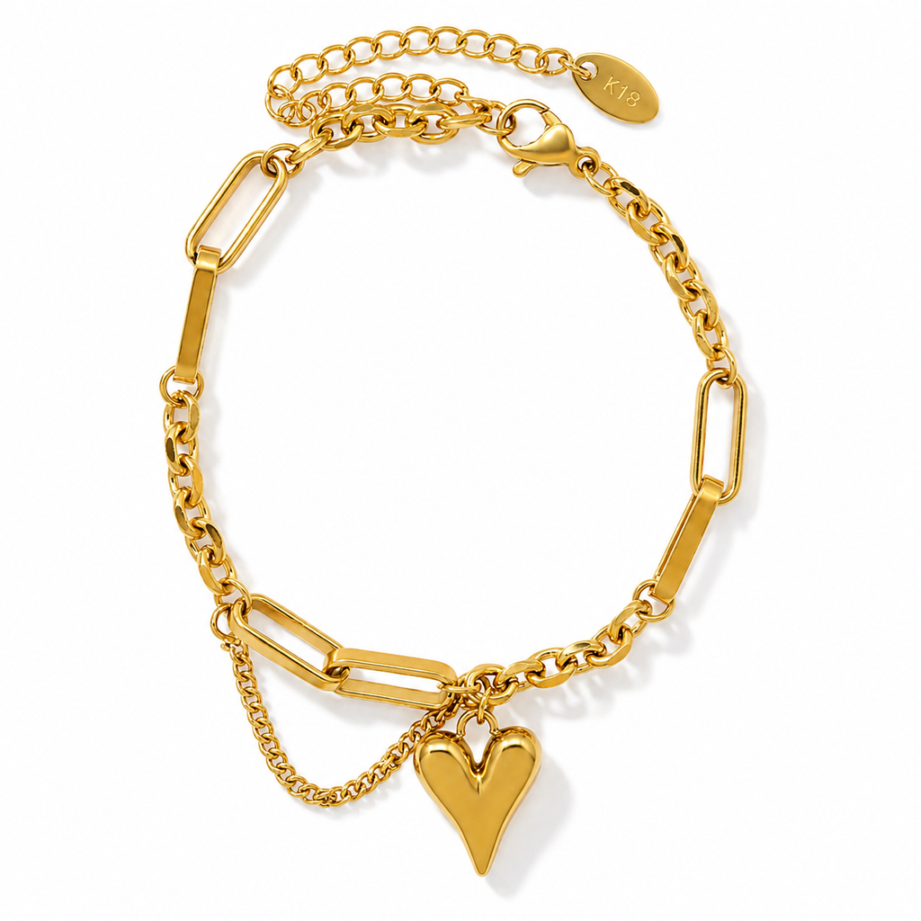 Heart Circuit Bracelet