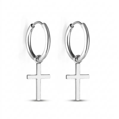 Classic Cross Hoops