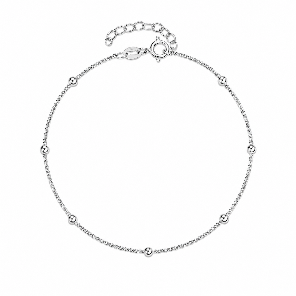 Icy Beads Anklet