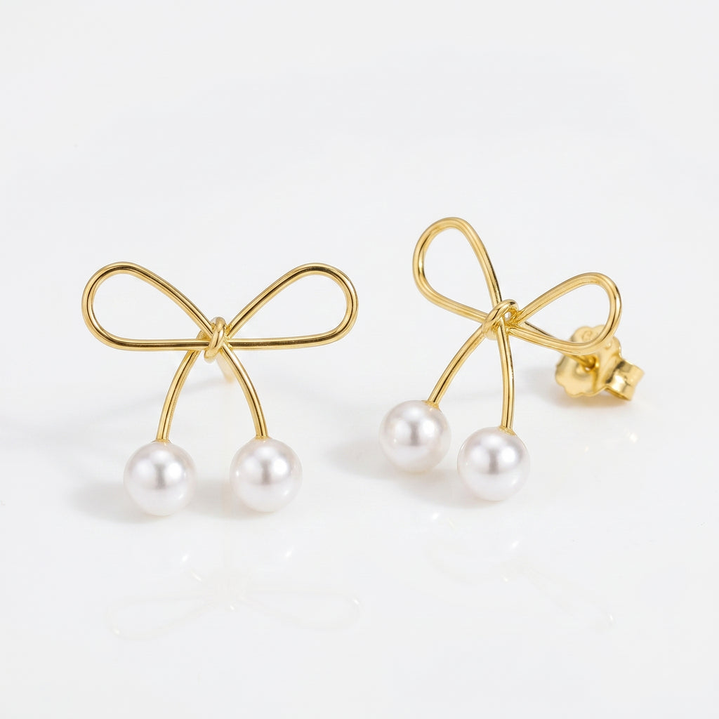 Cherry Charm Studs