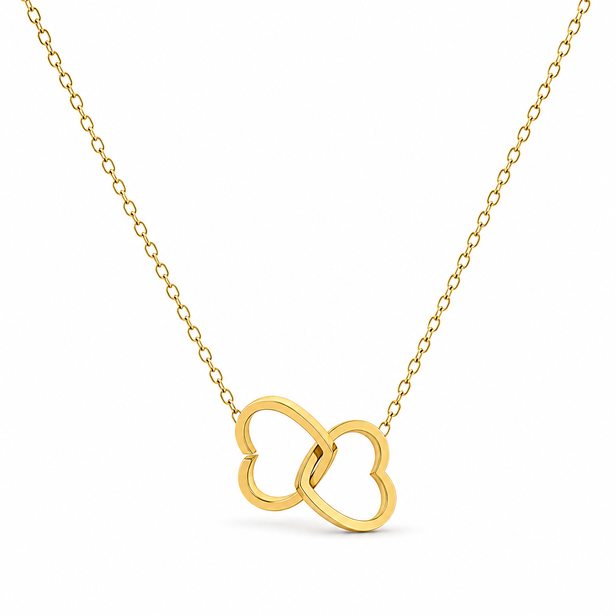 Locked Hearts Necklace