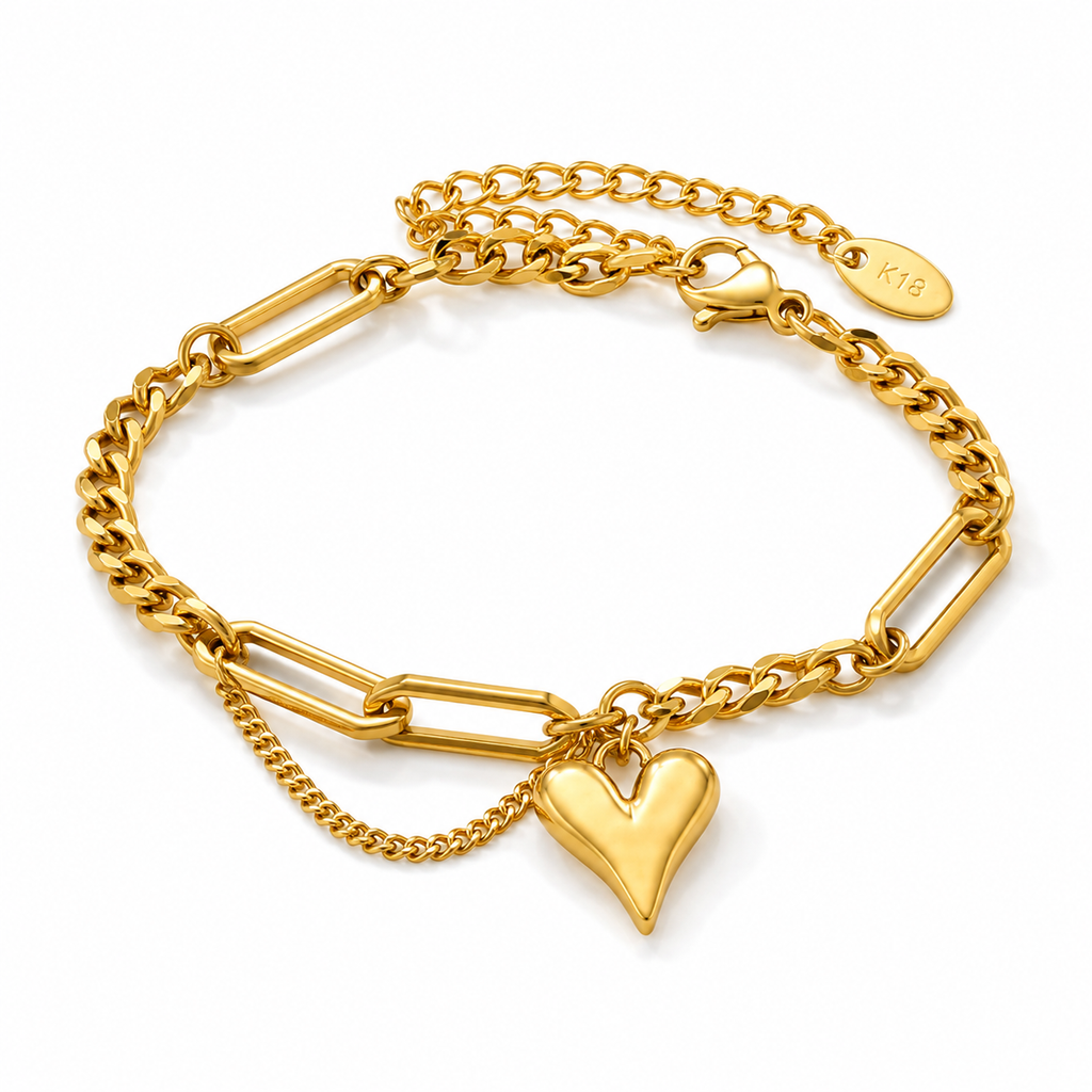 Heart Circuit Bracelet
