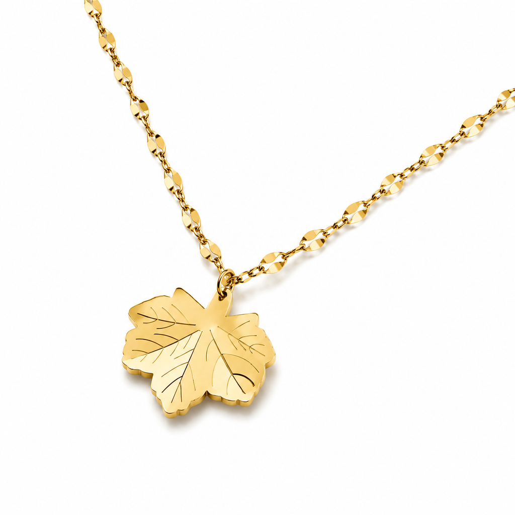 Leaf & Light Necklace