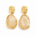 Stone Drops Earrings