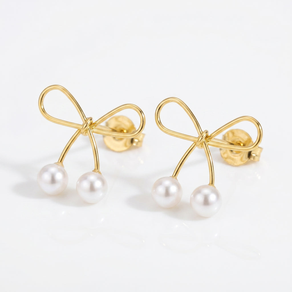 Cherry Charm Studs