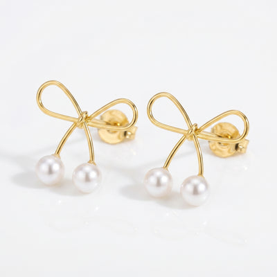 Cherry Charm Studs