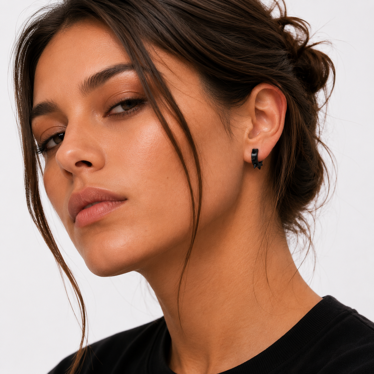 Spike Armor Hoops - Black