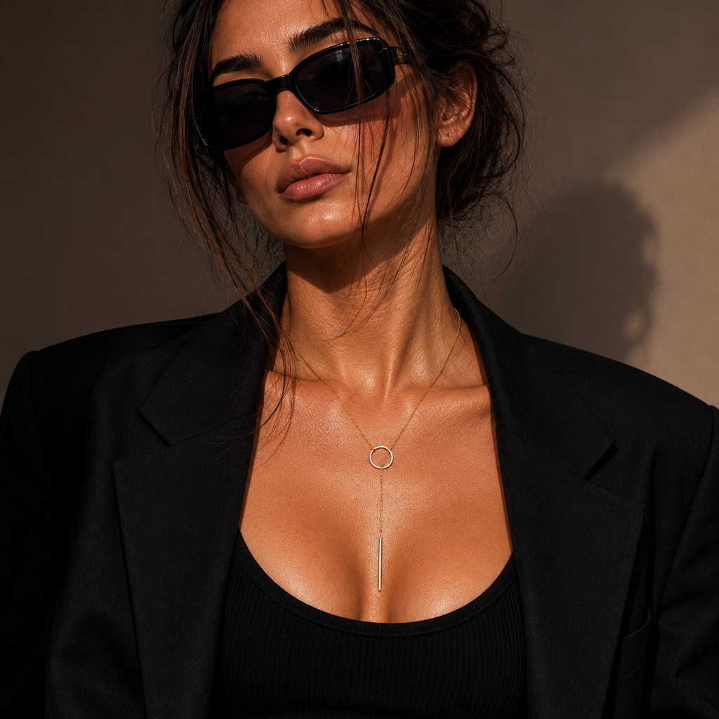 Gold Drip Necklace