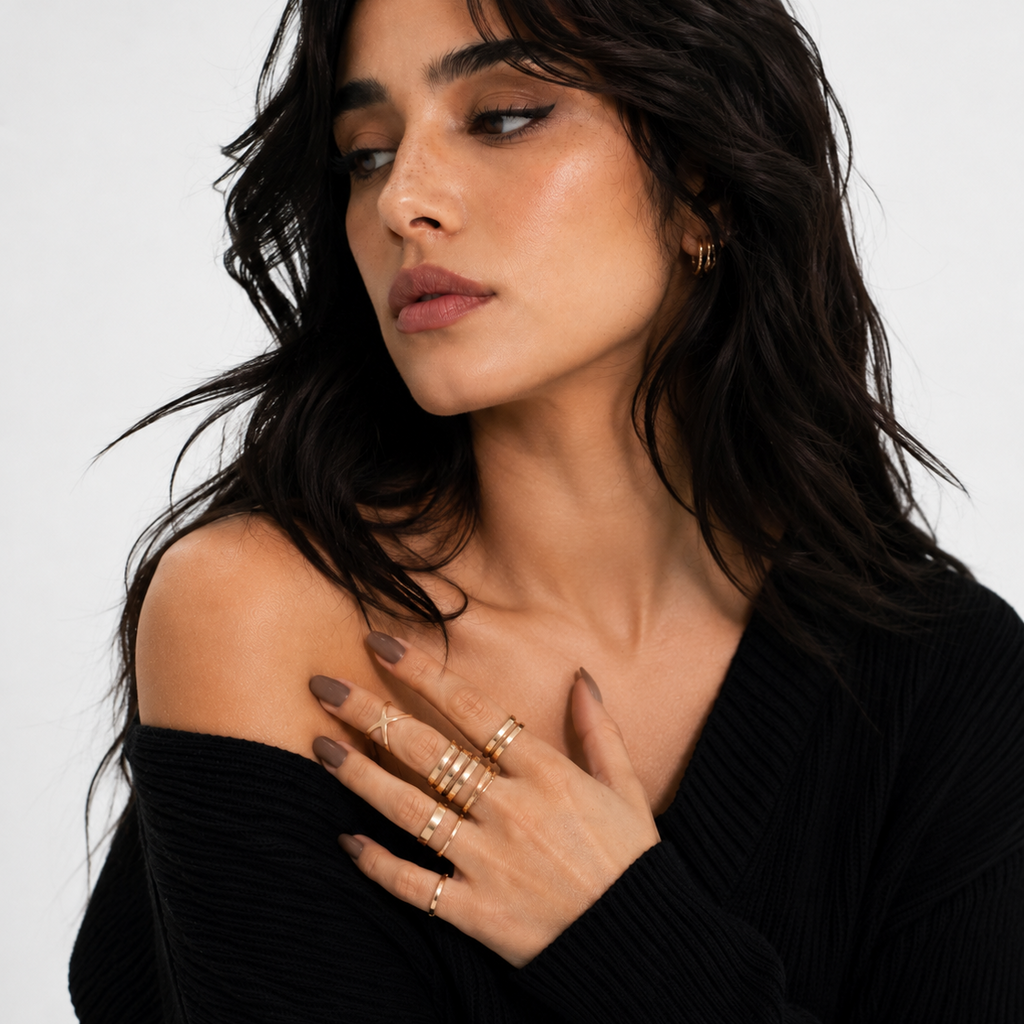 It Girl Ring Stack - Set of 8