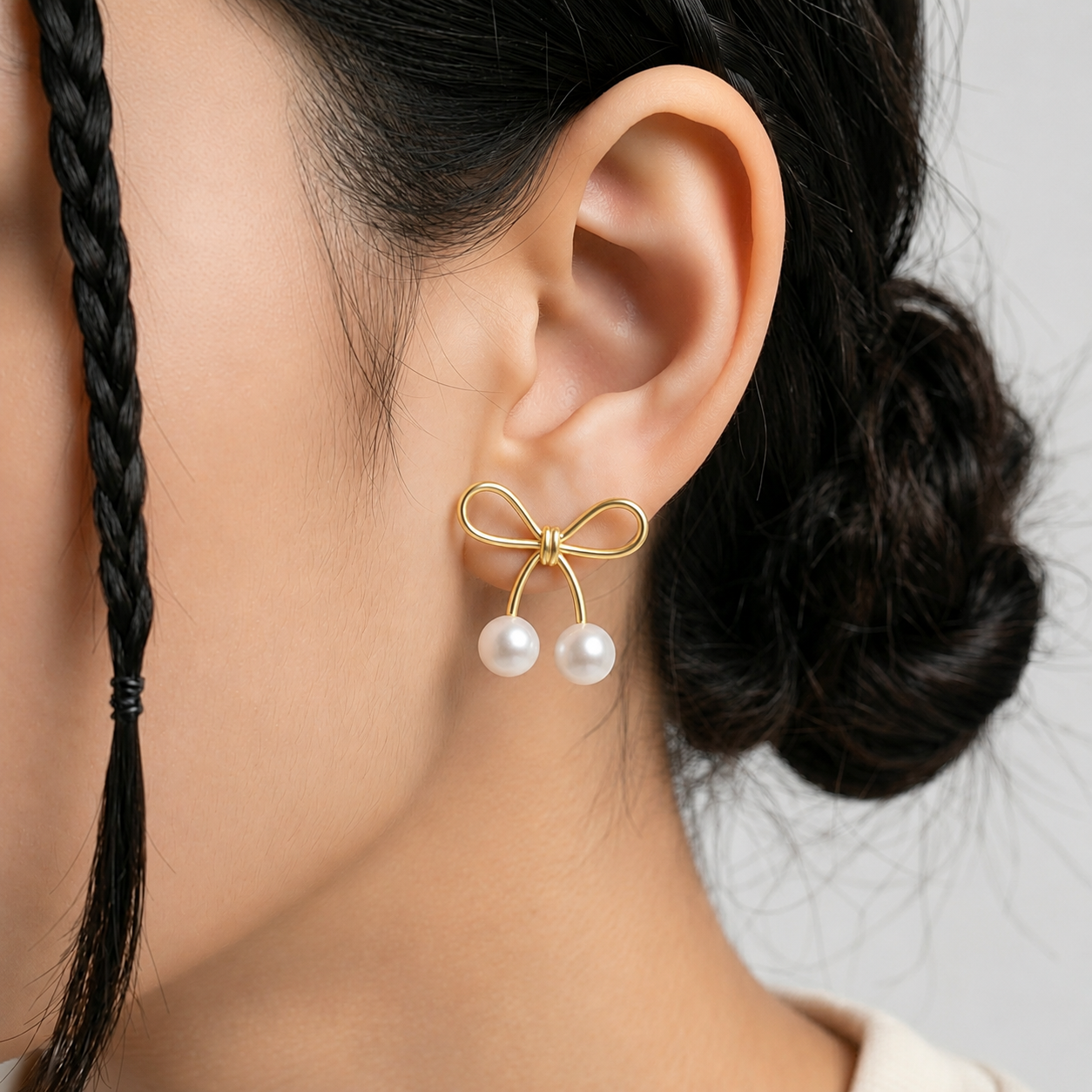 Cherry Charm Studs