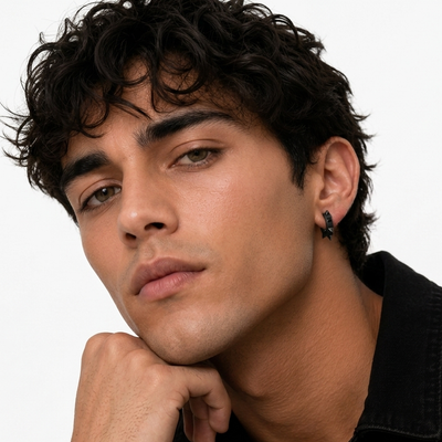 Spike Armor Hoops - Black