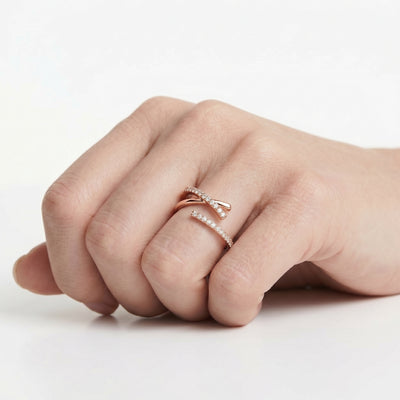Rose Arc Ring