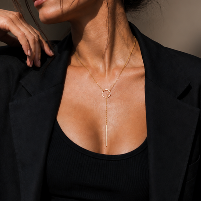 Gold Drip Necklace