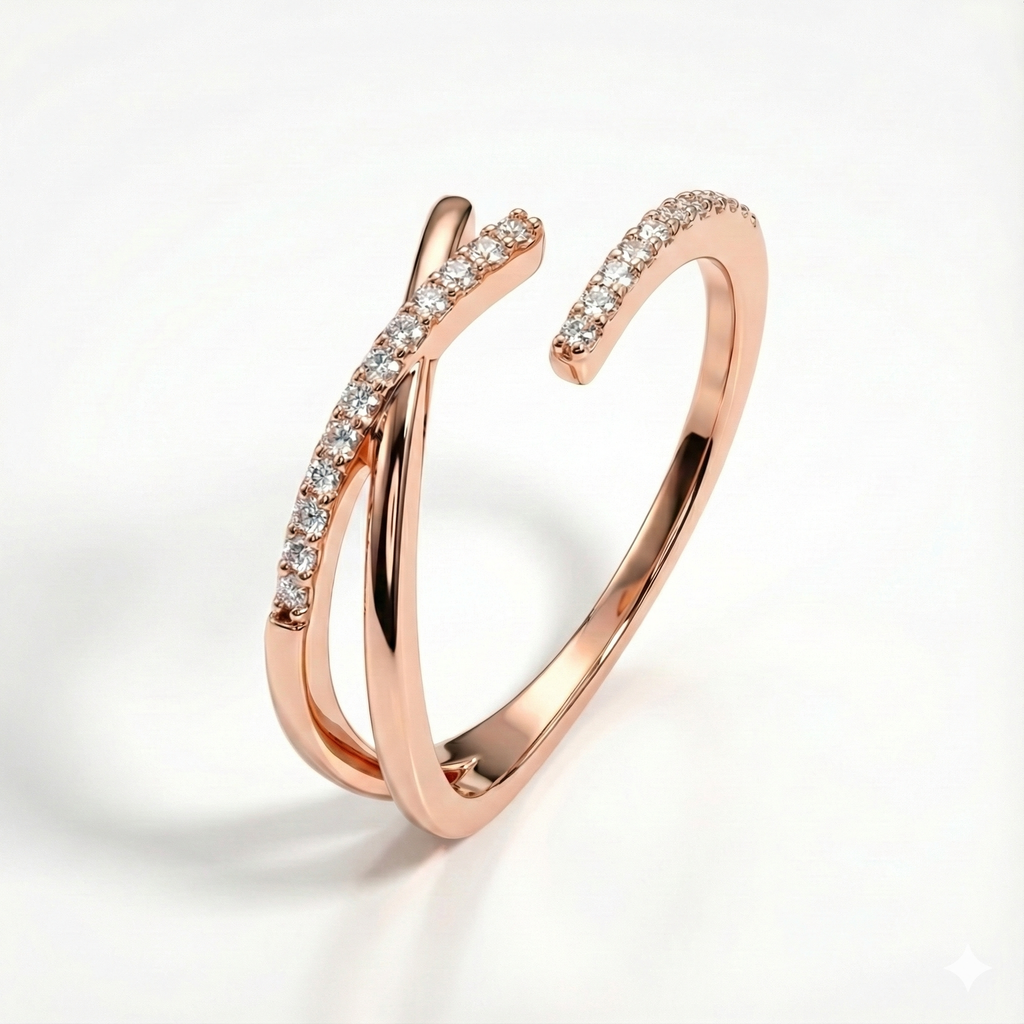 Rose Arc Ring