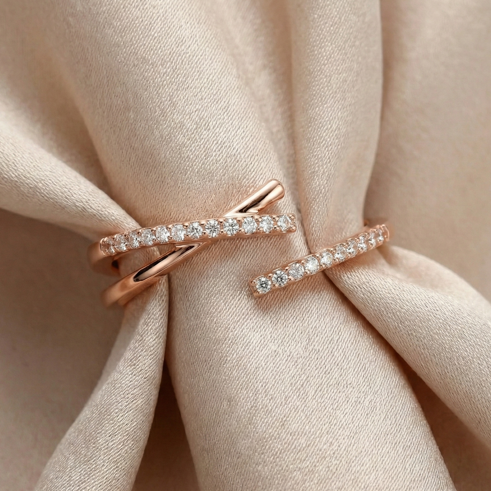 Rose Arc Ring